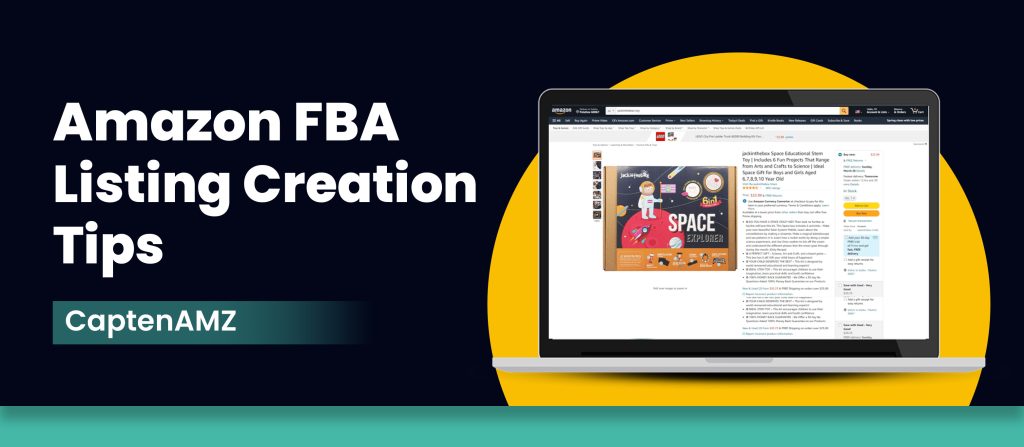 Amazon FBA listing creation