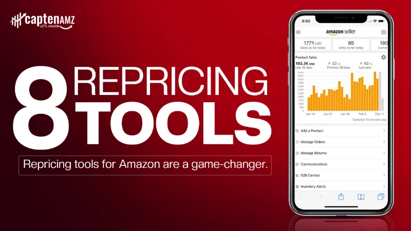Automated repricing tool setting minimum and maximum price rules