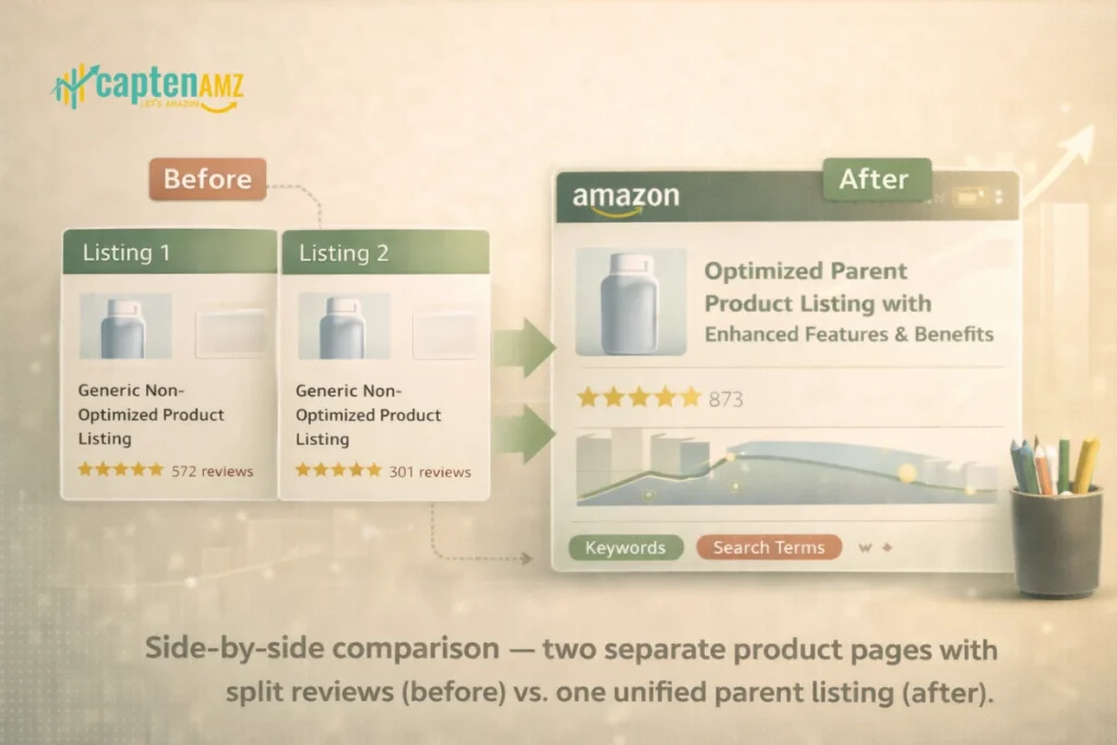 How to Merge Amazon Listings