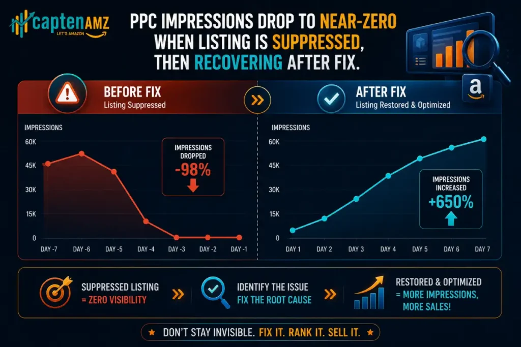 How Amazon Listing Visibility Affects Your PPC Performance