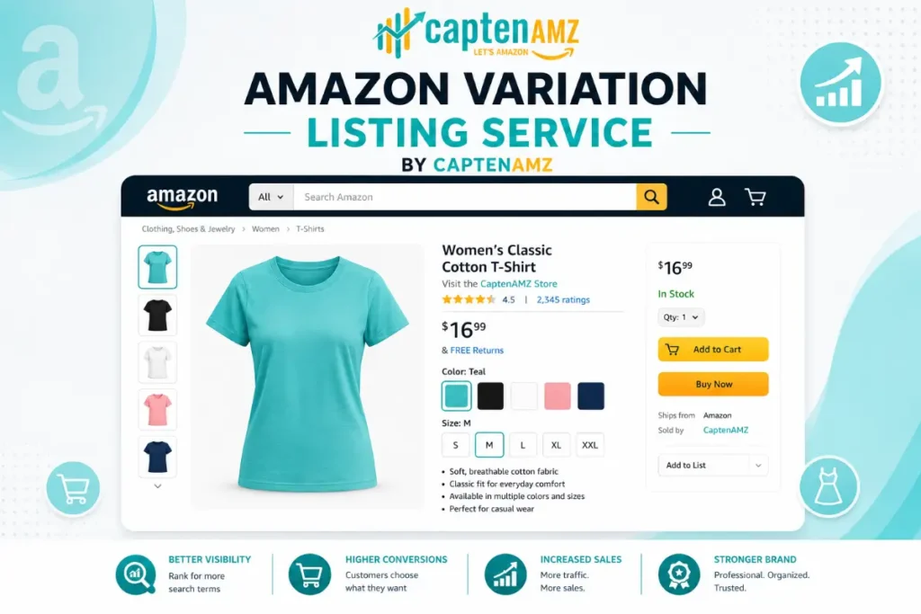 Amazon Variation Listing Service