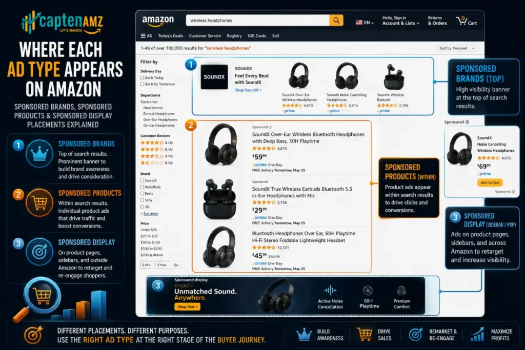 Amazon Sponsored Products vs Sponsored Brands