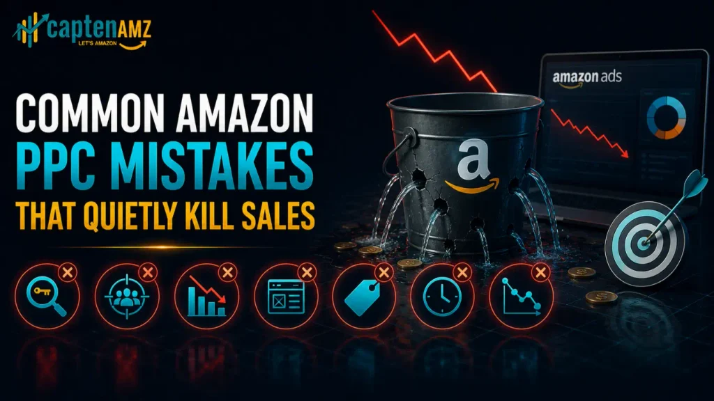 Common Amazon PPC Mistakes That Quietly Kill Sales