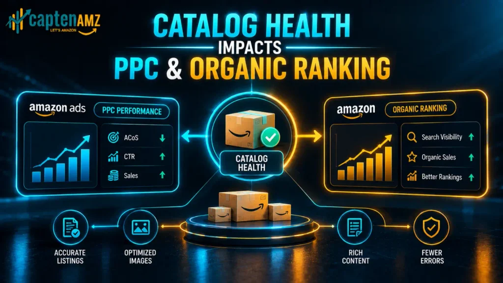 catalog health affects Amazon PPC and organic ranking