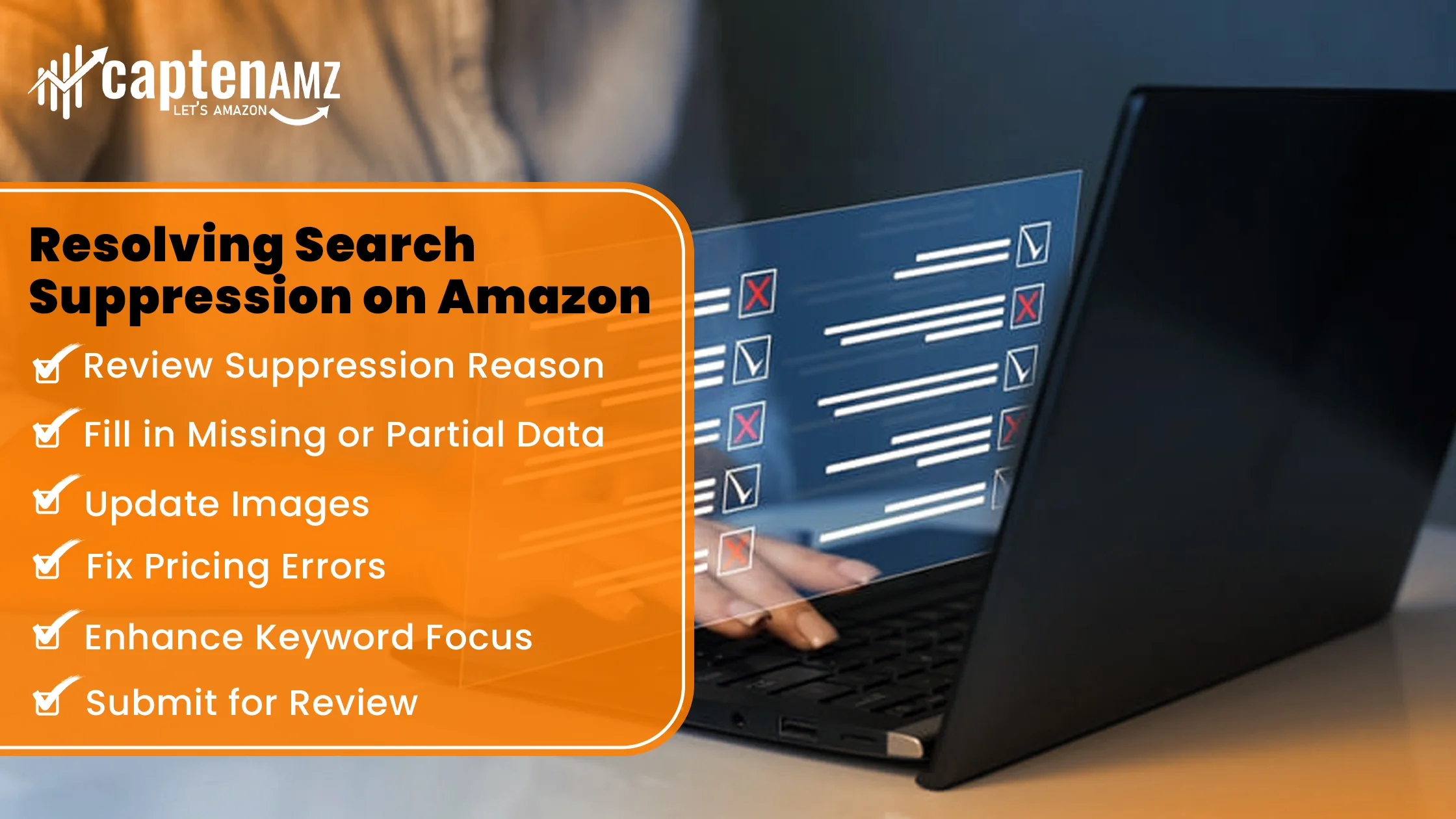 How to Fix Search Suppressed Listings on Amazon