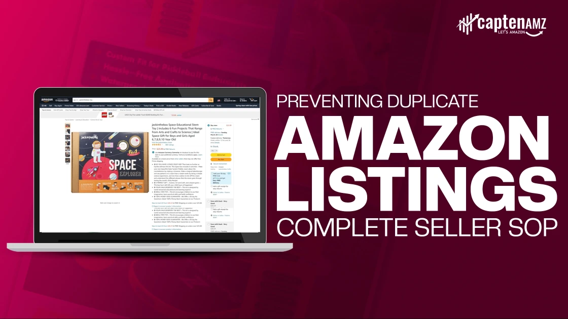 Preventing duplicate Amazon listings SOP